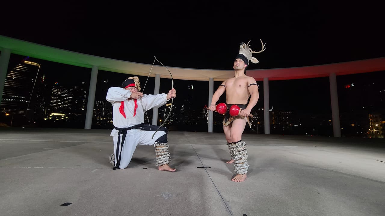 Parte del espectáculo que podrás ver esta noche.