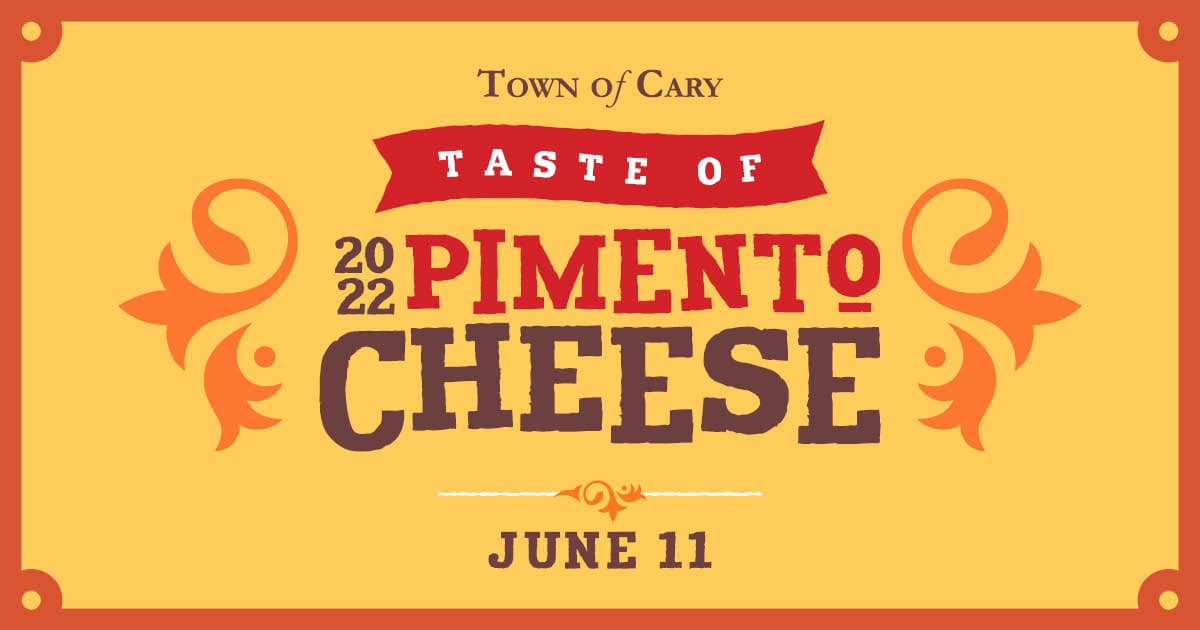<b><a href="https://www.townofcary.org/recreation-enjoyment/events/special-events/pimento-cheese-festival">Town of Cary's Pimento Cheese Festival (11 de junio)</a></b>. En el centro de Cary, los camiones de comida se alinearán en las calles para servir su menú habitual, junto con nuevos platos con una delicia sureña: queso pimiento. Disfruta además de música en vivo, toma una bebida de las cervecerías locales y prueba algunas de las mejores muestras de queso pimiento de los restaurantes locales.