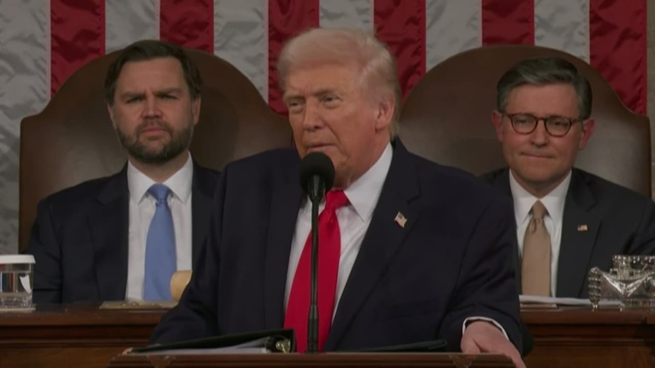 Discurso del Estado de la Unión de Trump centrado en economía e inmigración