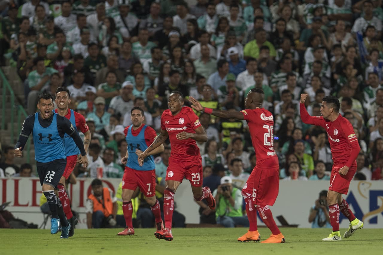 Sin embargo, al minuto 8 del segundo tiempo, el colombiano Luis Quiñones convirtió en pesadilla la situación para los de Torreón.