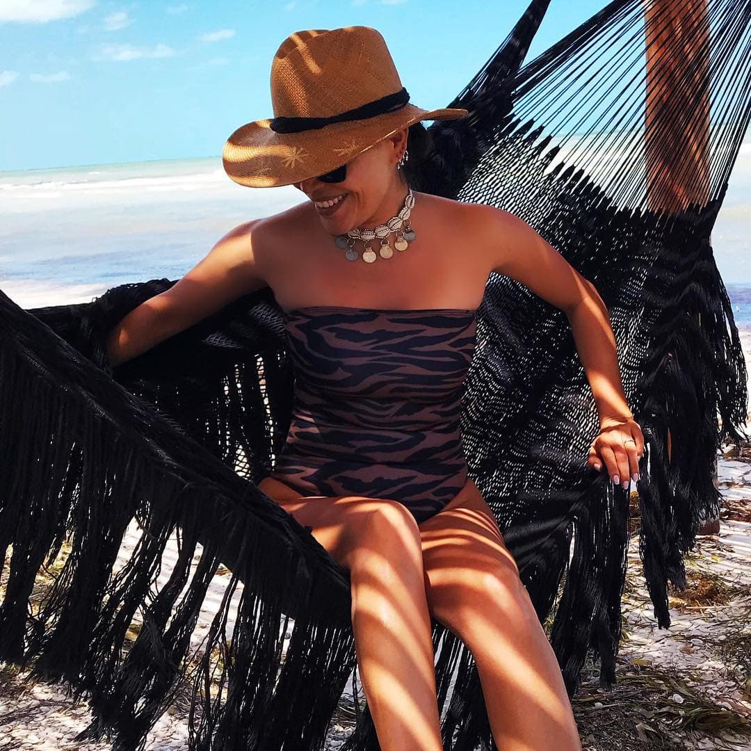 Karla es una mamá muy 'fit', siempre trata de cuidarse para lucir saludable y fabulosa.