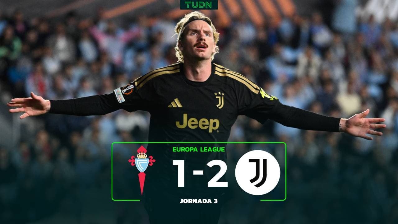 Juventus es líder de la Europa League tras remontada al Celta