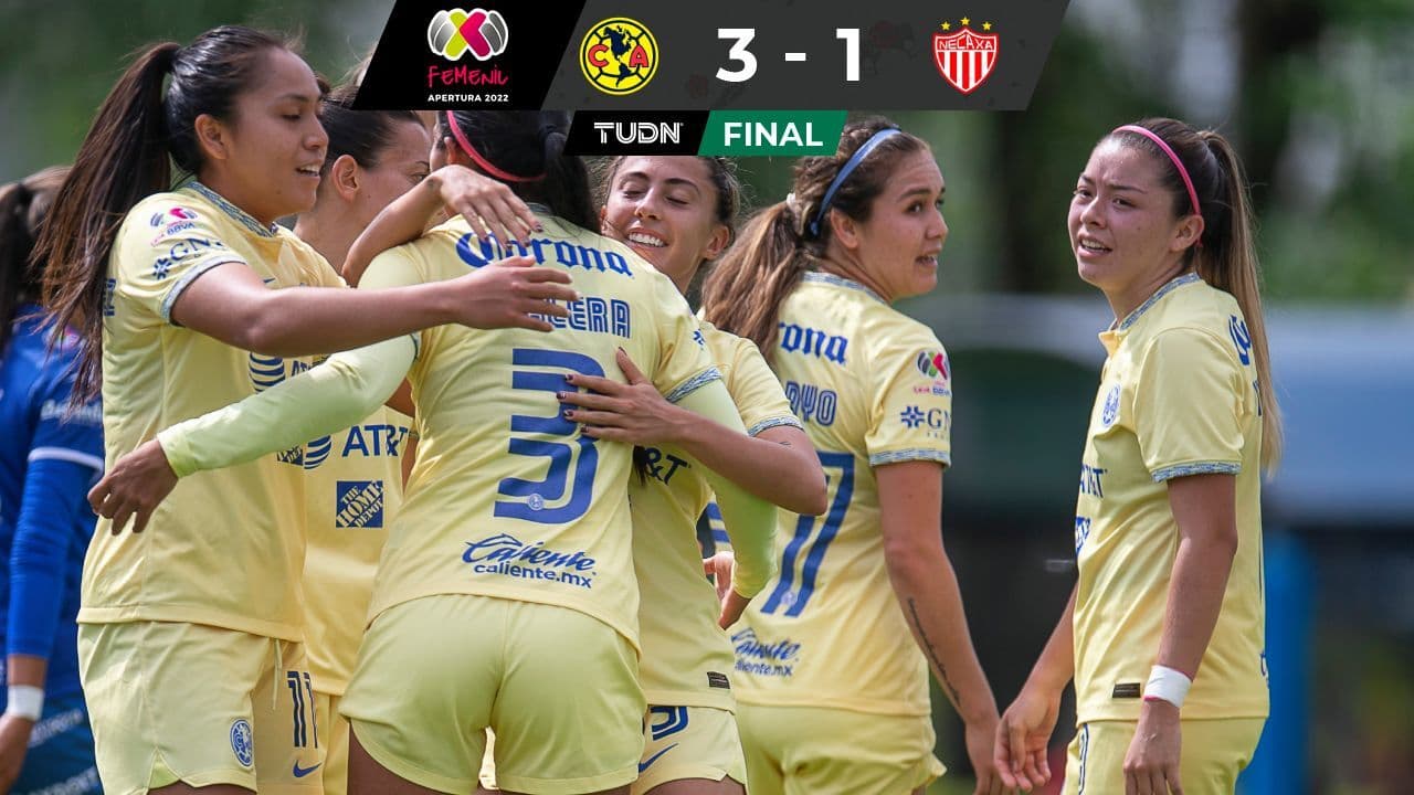 America se impone a Necaxa antes de viajar a Estados Unidos