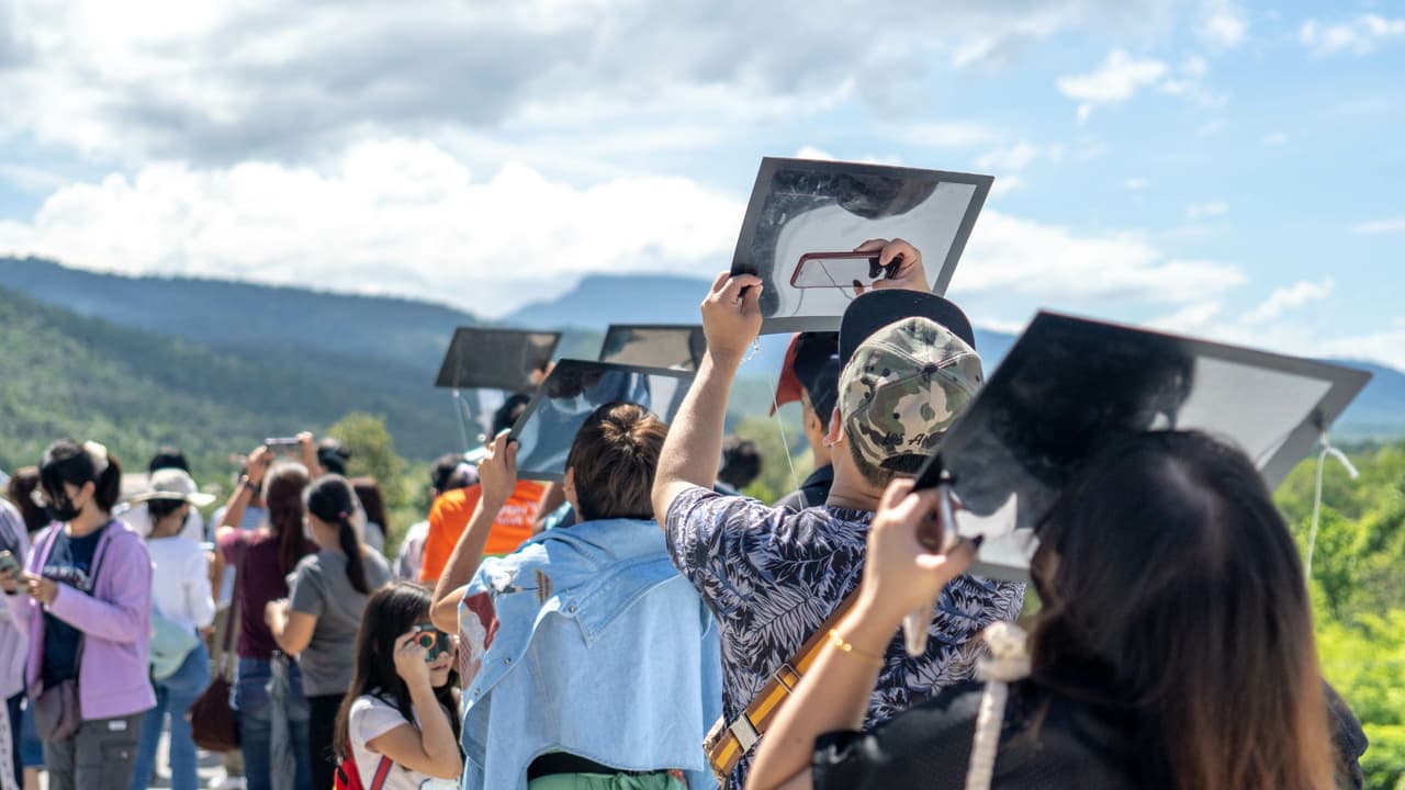 Eclipse solar total.