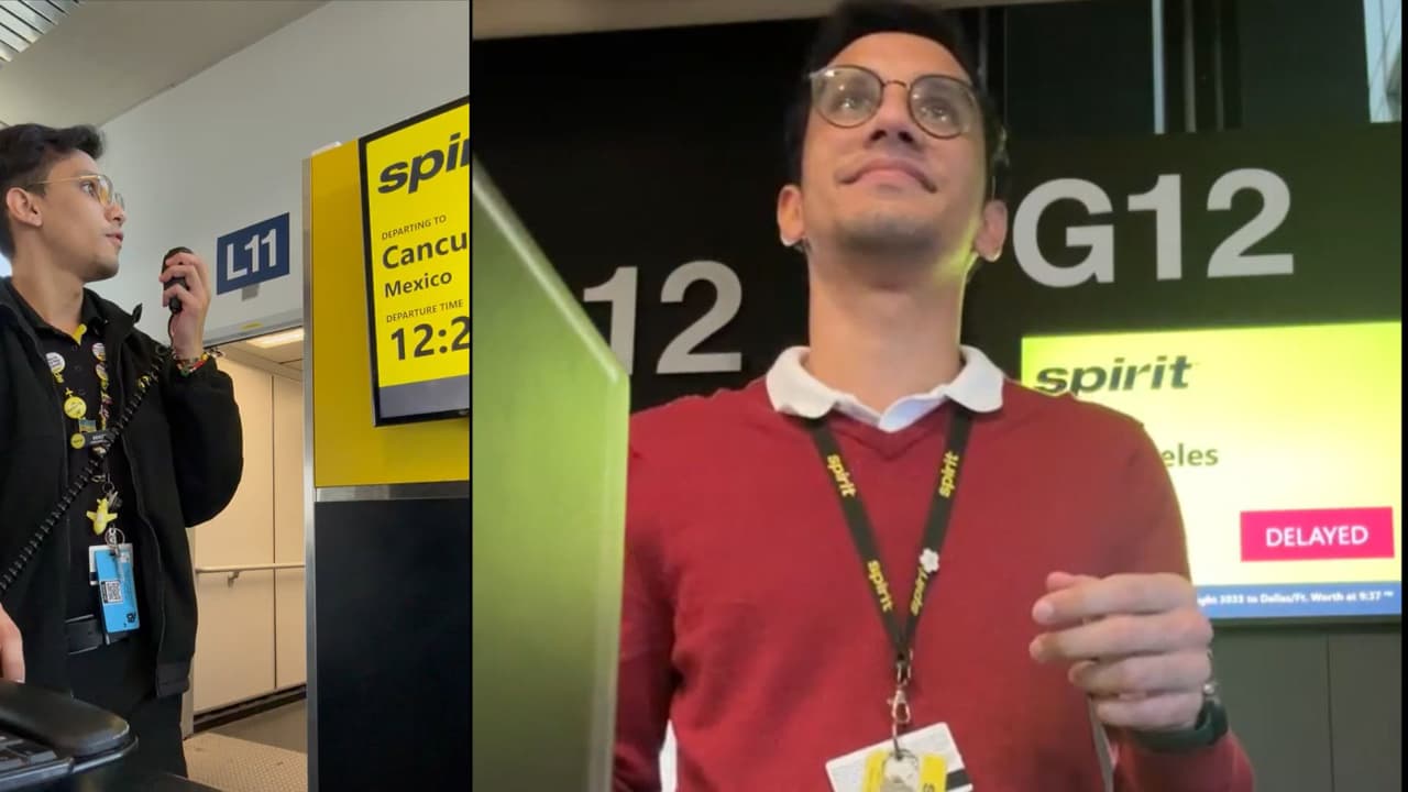 Exempleado de Spirit agradece a la aerolínea por la oportunidad que recibió 