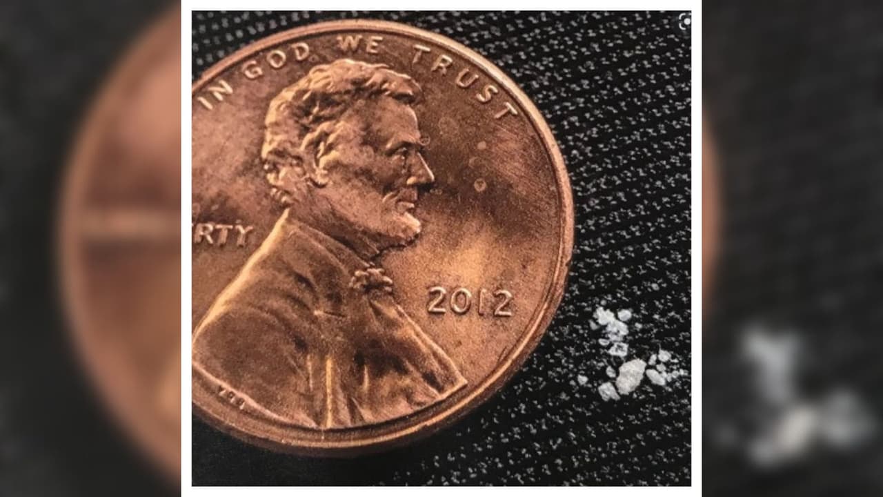 Dosis mortal de fentanilo.