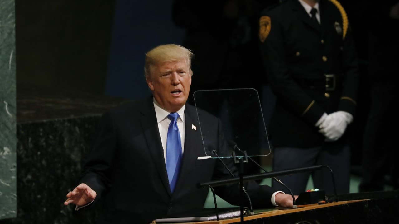 Cuatro detalles de los que estar pendiente en el discurso de Trump en la ONU