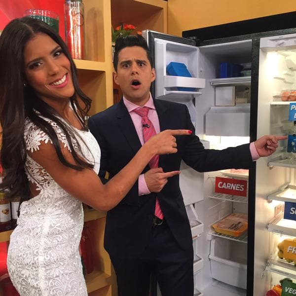 Ni en ese refrigerador, que está lleno de tentaciones.