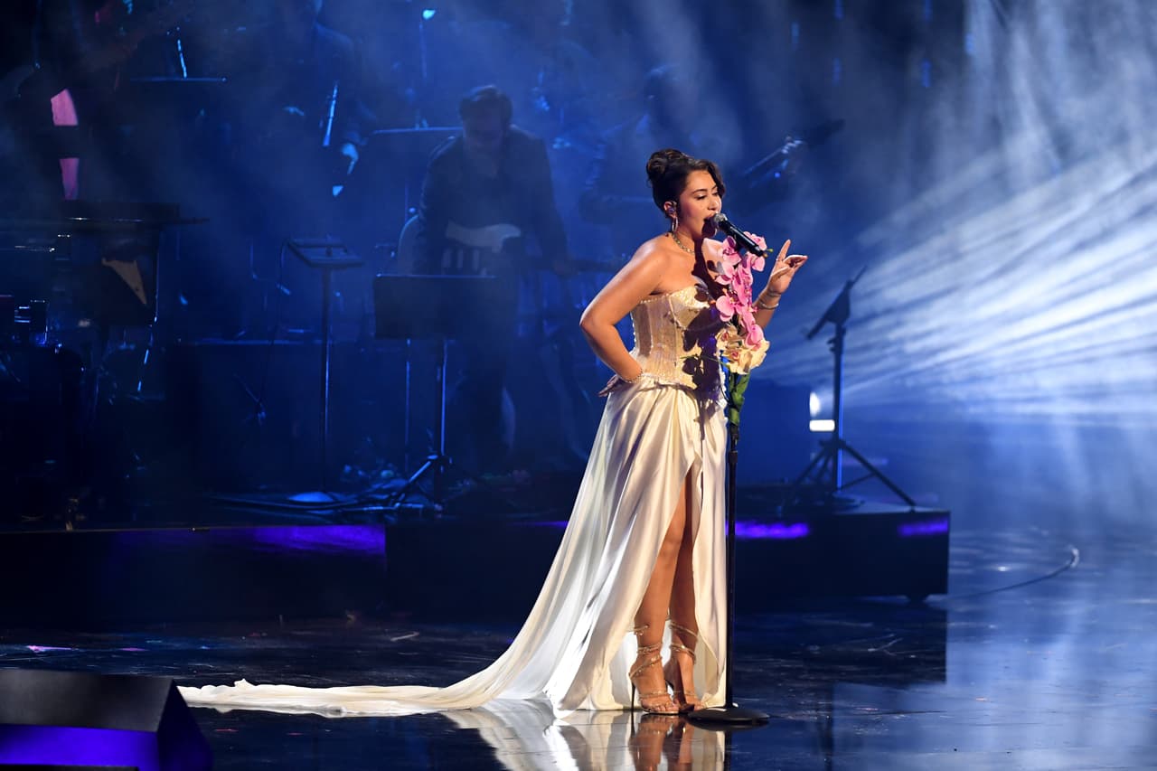 Kali Uchis deleitó a los presentes con su talento vocal al interpretar "Te Mata".