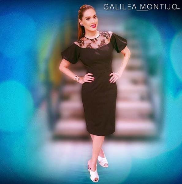 Galilea Montijo no tiene miedo a probar nuevos estilos.