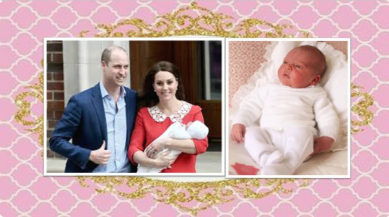 Para morir de amor: la princesa Charlotte besa dulcemente a su hermano menor