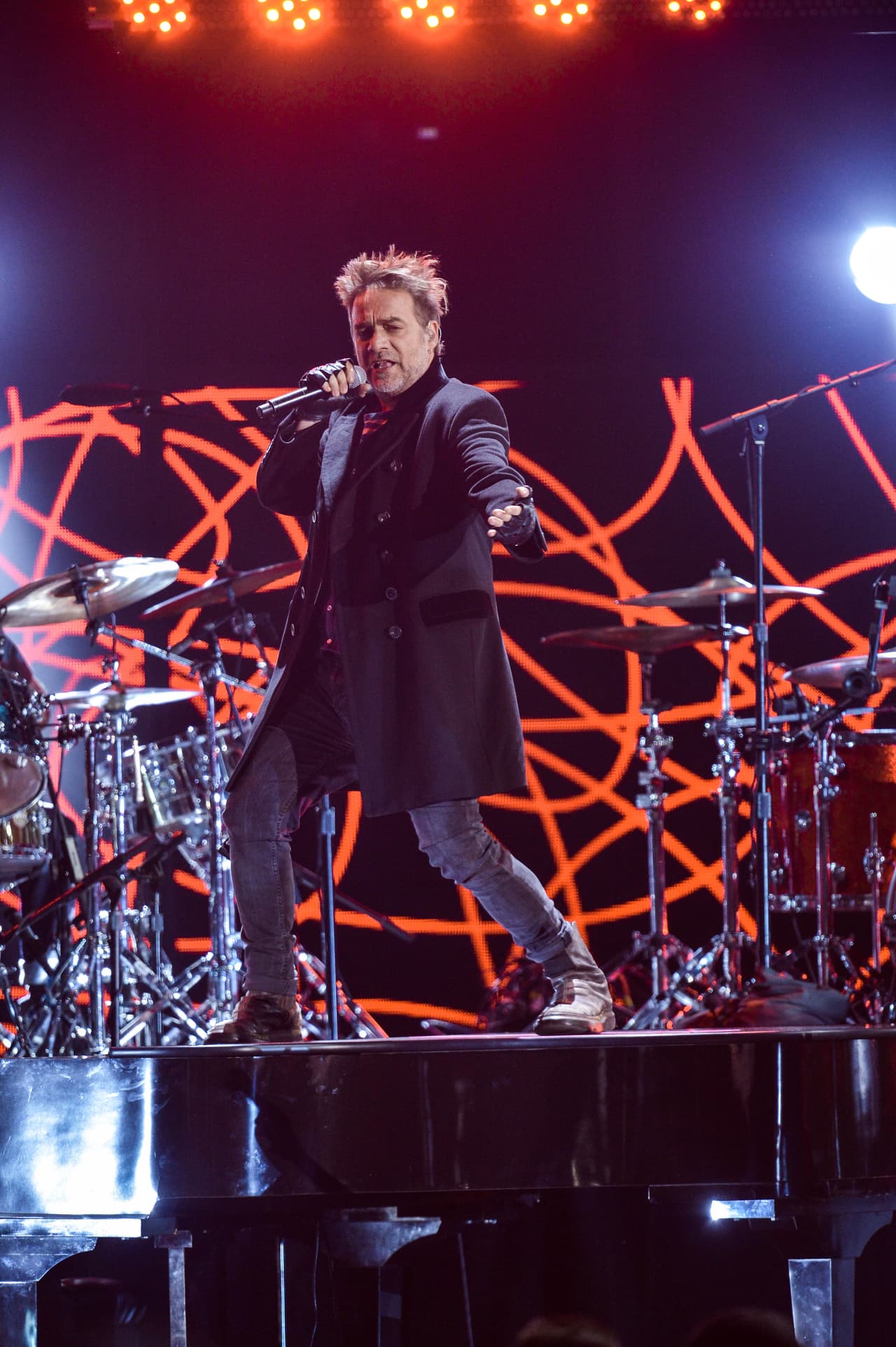 La presentación de Los Fabulosos Cadillacs fue otro de los momentos tops de la noche.