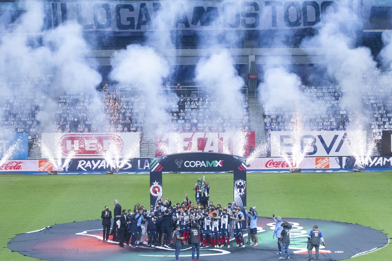 Monterrey firma una histórica temporada al reinar en la Copa MX, Liga MX y Concacaf Liga de Campeones.