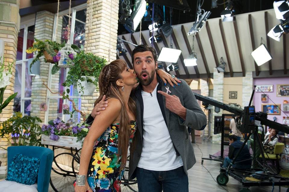 ¡Liz y Osvaldo son grandes amigos!