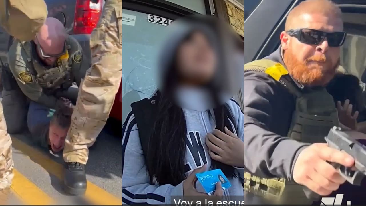 Midway Blitz en Chicago: vecinos tirados al piso y apuntados con armas