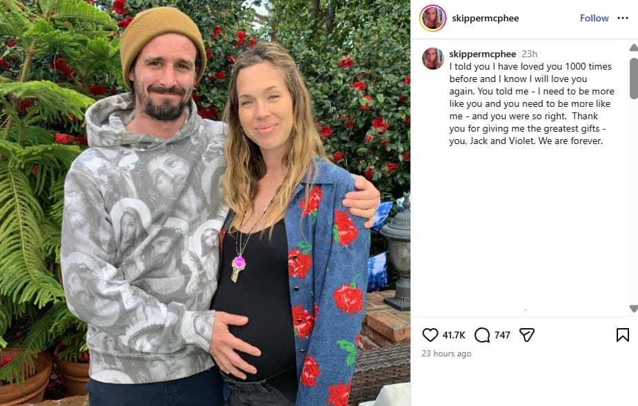 Jamie McPhee, viuda del actor James Ransone, publicó un sensible mensaje tras su fallecimiento.