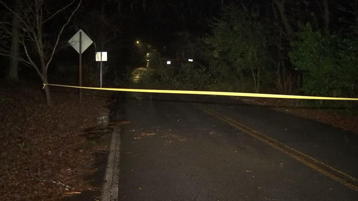 Daños causados por lluvias en el área metropolitana de Atlanta.