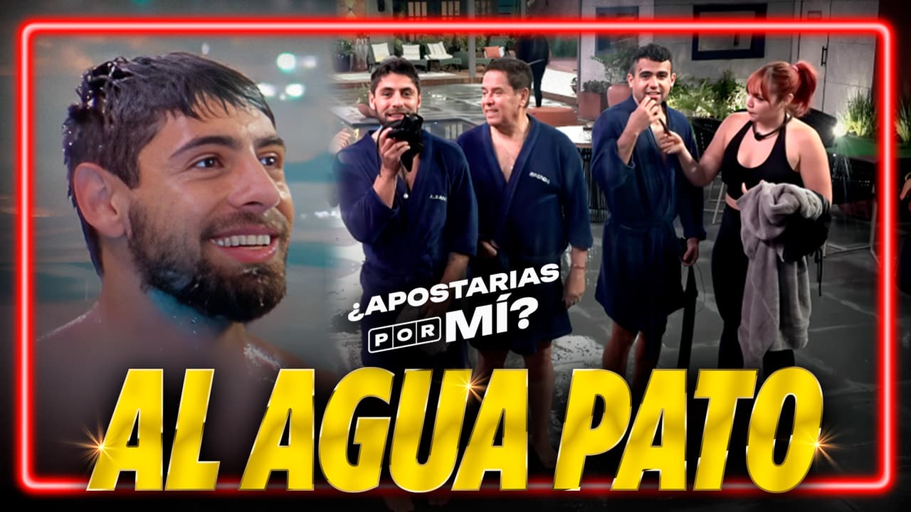 ¡Hombres de Team Pueblo se mete a la alberca sin nada!