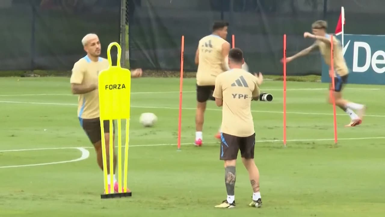Argentina cierra su preparación previo al duelo ante Egipto de Octavos