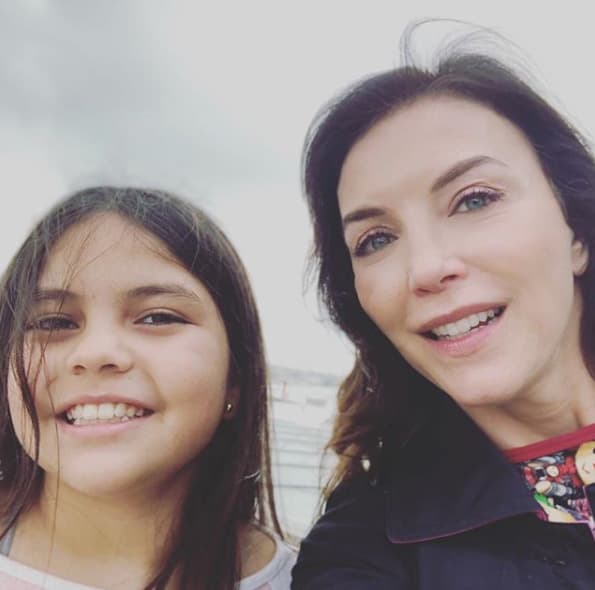 A Ana Sofía también la adoptó y Laura se convirtió en su mamá cuando la niña tenía 3 meses de nacida.