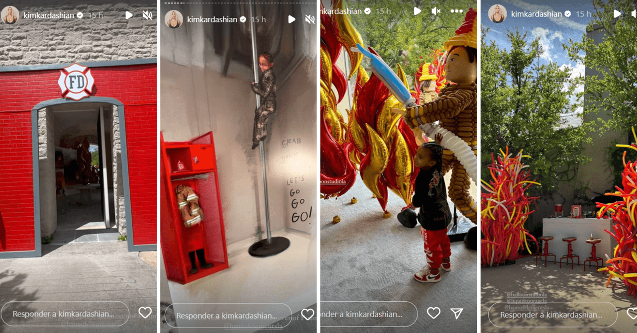 Así fue la fiesta de 4 años de Psalm, el hijo menor de Kim Kardashian y Kanye West