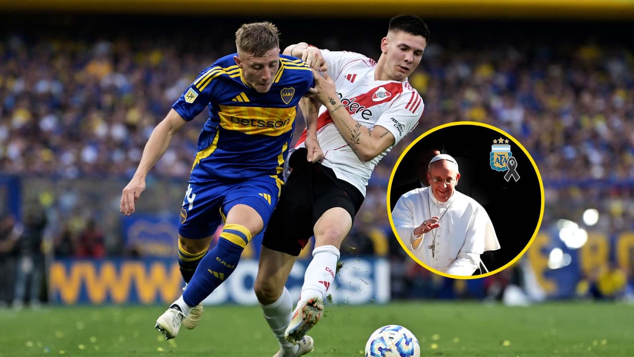 Tras muerte del Papa Francisco la AFA suspende partidos del futbol argentino 