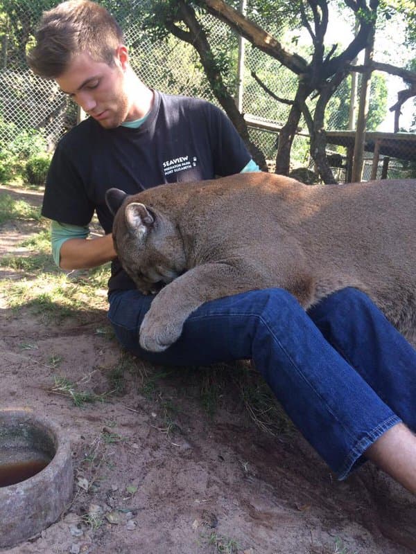 "Todo va bien y me encanta platicar con ella, pero no quiero apresurar nada", dijo Josh Avsec.