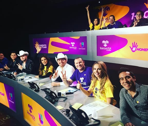 El Dasa: "Ya estamos Listos Para Contestar sus Llamadas para donar 1-800-453-9999 #momentodeactuar @teletonusa #animooo Si se puede!!!".