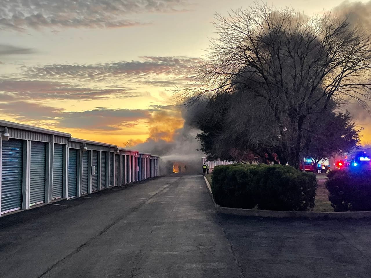 El incendio ocurrió en horas de la mañana.