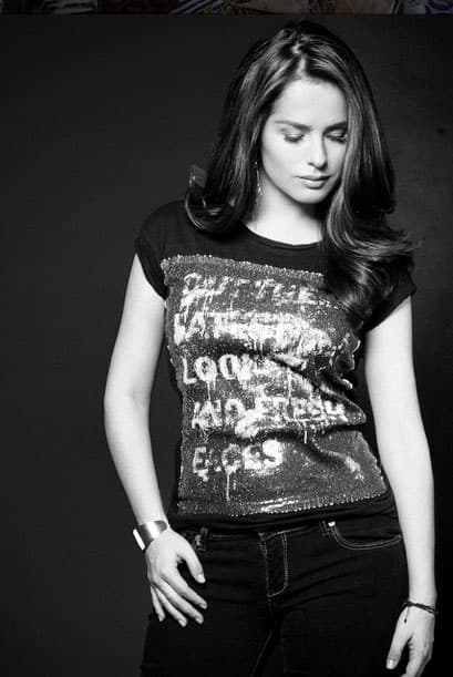 Hace poco vimos a Danna en "Lo Imperdonable", donde dio vida a la guapa 'Rebeca Rojo'.