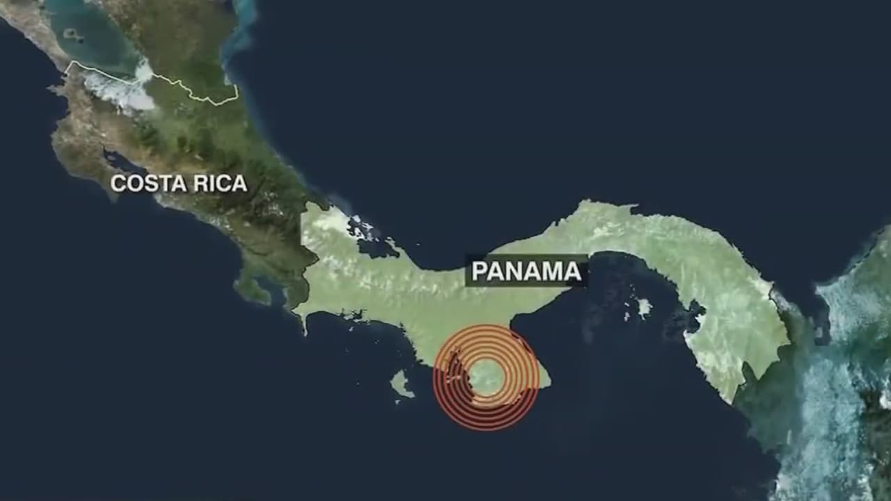 Levantan alerta de tsunami tras el sismo de magnitud 7.7 en Panamá