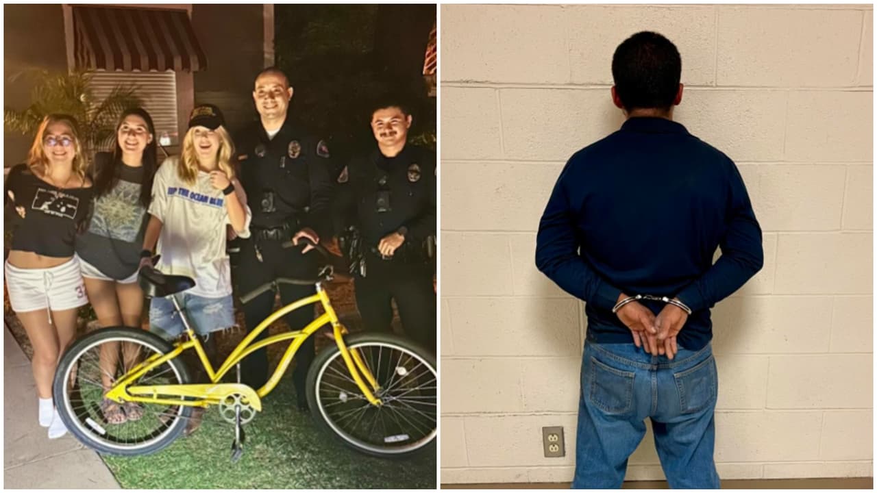 Cómo una víctima del robo de su bicicleta logró atrapar al ladrón en Orange