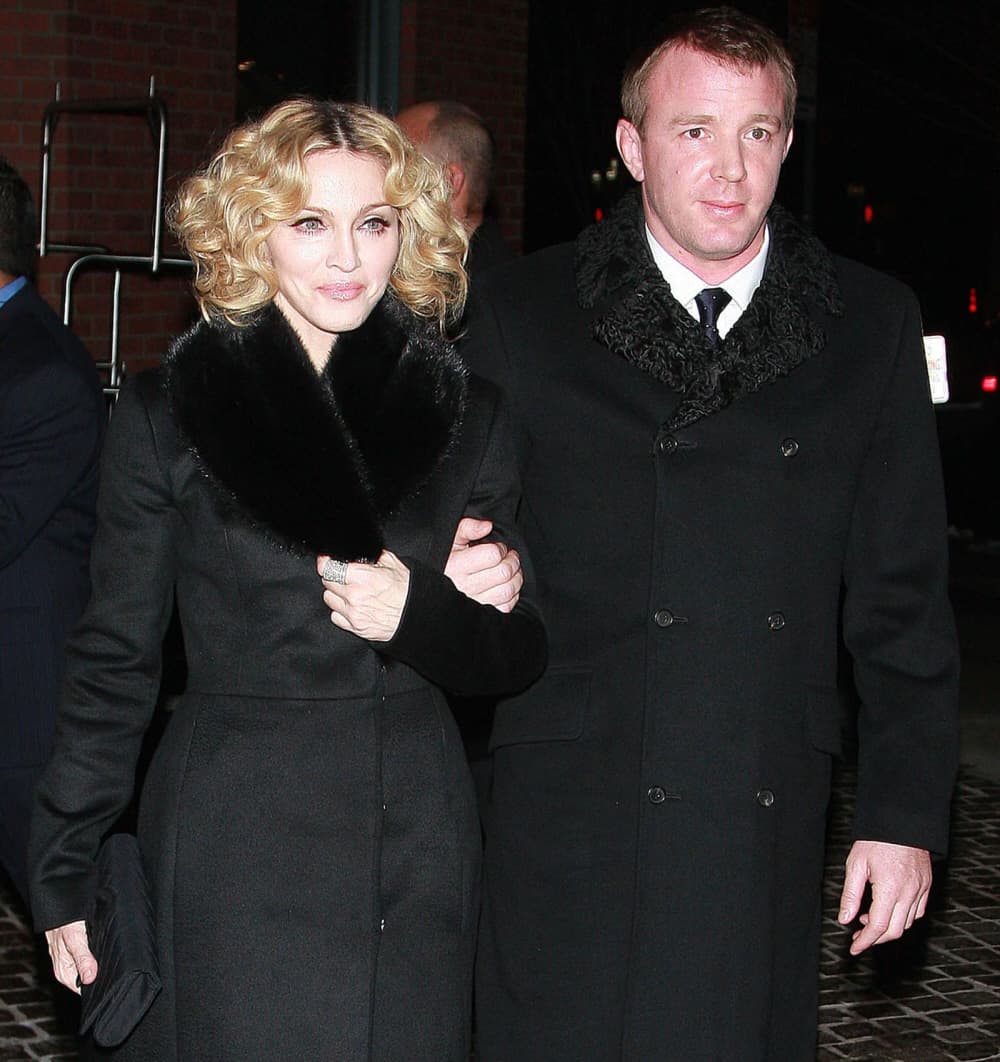 Madonna tuvo que pagarle 80 millones de dólares al cineasta británico Guy Ritchie, con quien mantuvo una relación de casi ocho años.