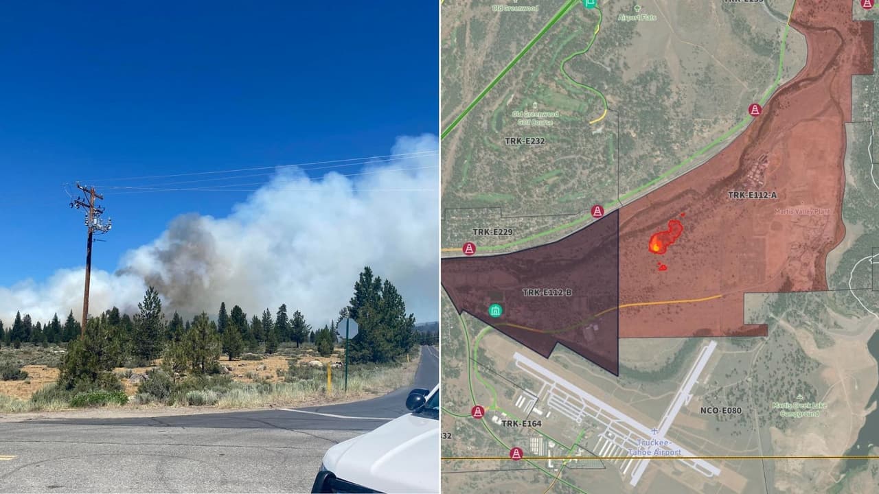 Detienen a una mujer por provocar el incendio forestal en Truckee