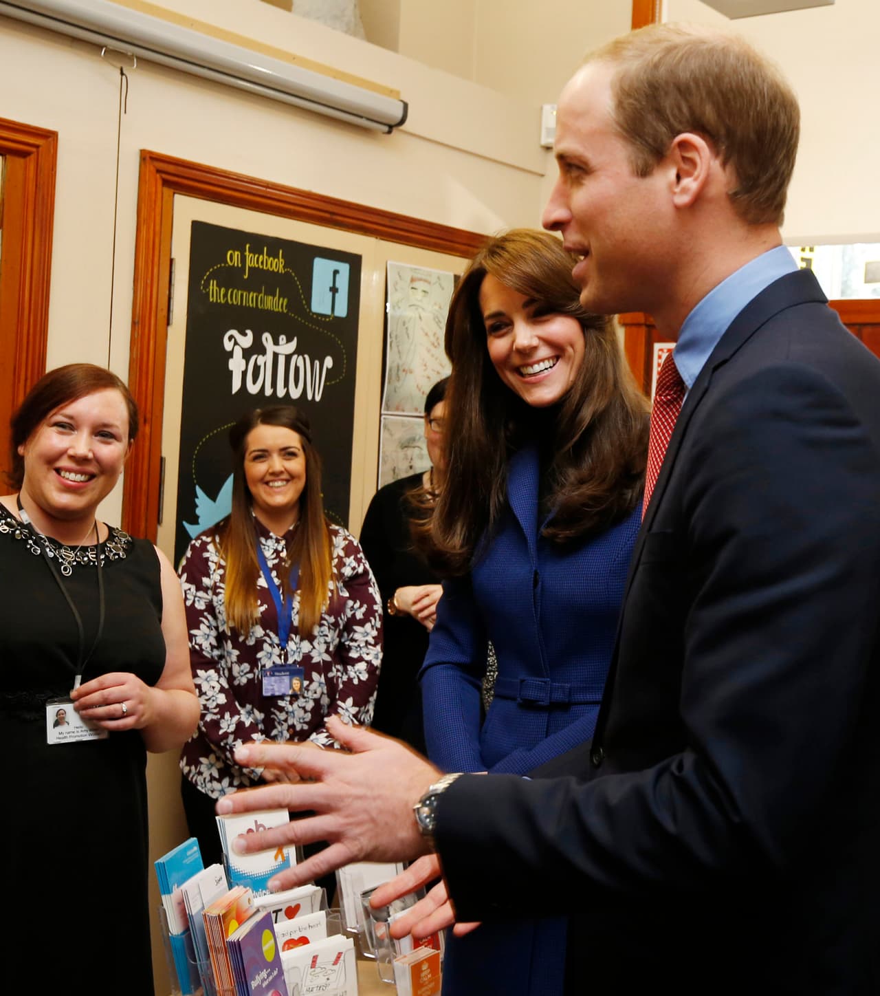 Los Duques disfrutaron conocer el barco RRS Discovery.