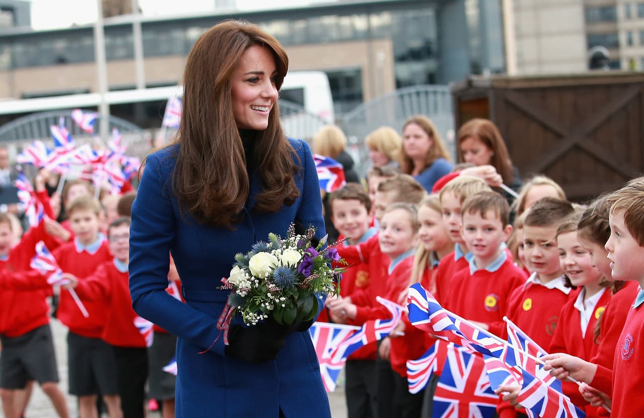 Los Duques tuvieron varias visitas oficiales en su agenda.