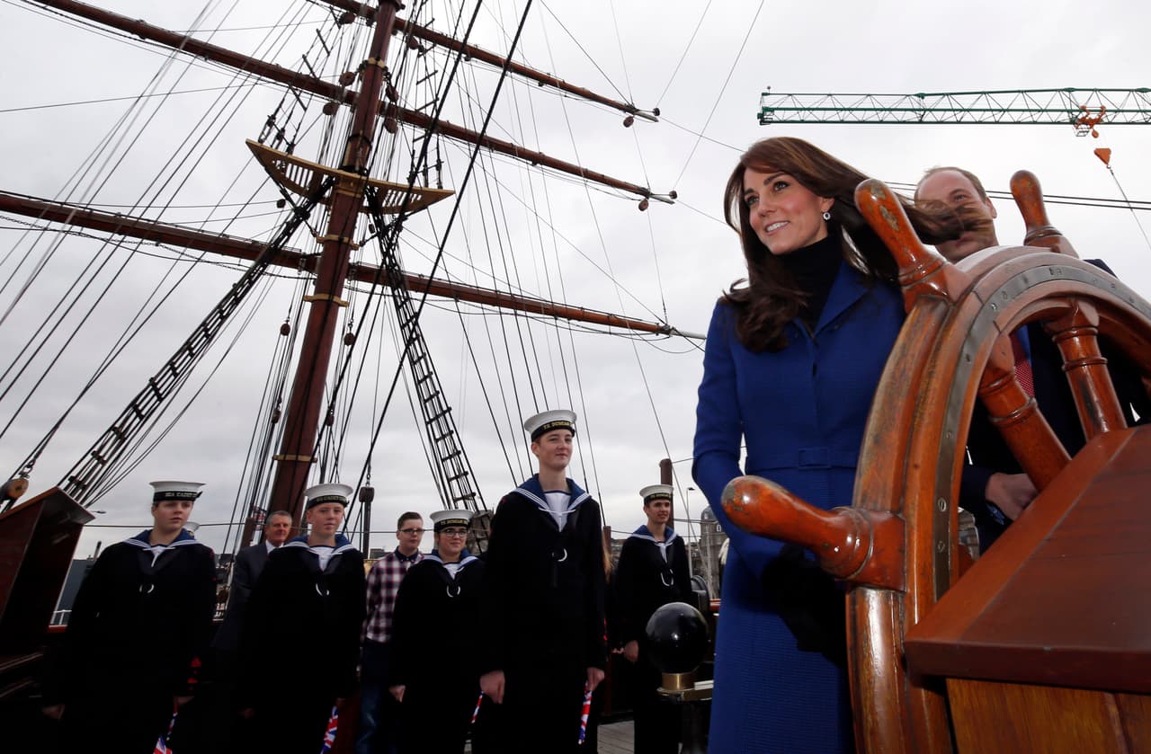 Duquesa y "capitana" de barco.
