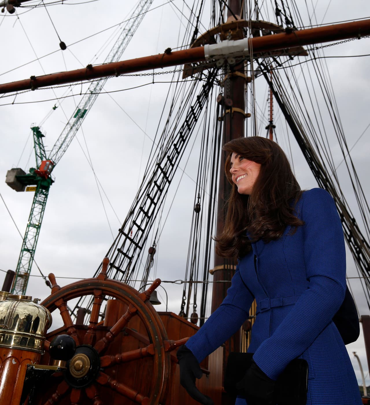 Su tour continuó en un barco histórico de inicios del siglo XX.