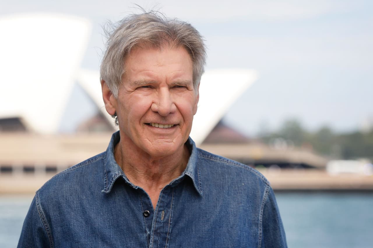 Harrison Ford promovió la película en Australia.
