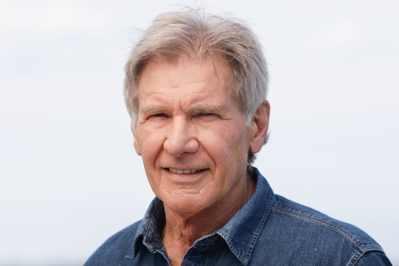En esta galería de canosos galanes y maduros no podía quedar fuera el actor 
<b>Harrison Ford</b>, famoso por su papel de 'Han Solo' en 
<b>'Star Wars'</b>. A sus 76 años sigue activo en la pantalla grande y conquistando corazones.