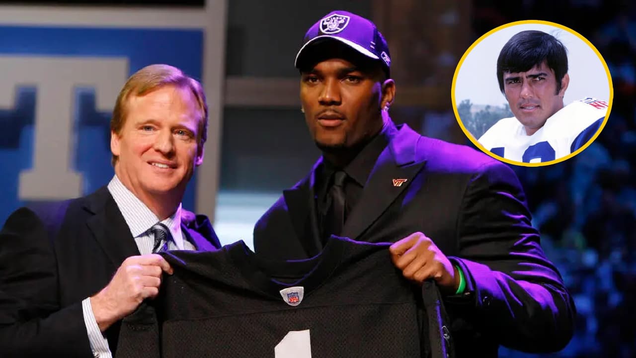 ¿Cuántas veces Raiders ha tenido el primer pick en el Draft NFL?