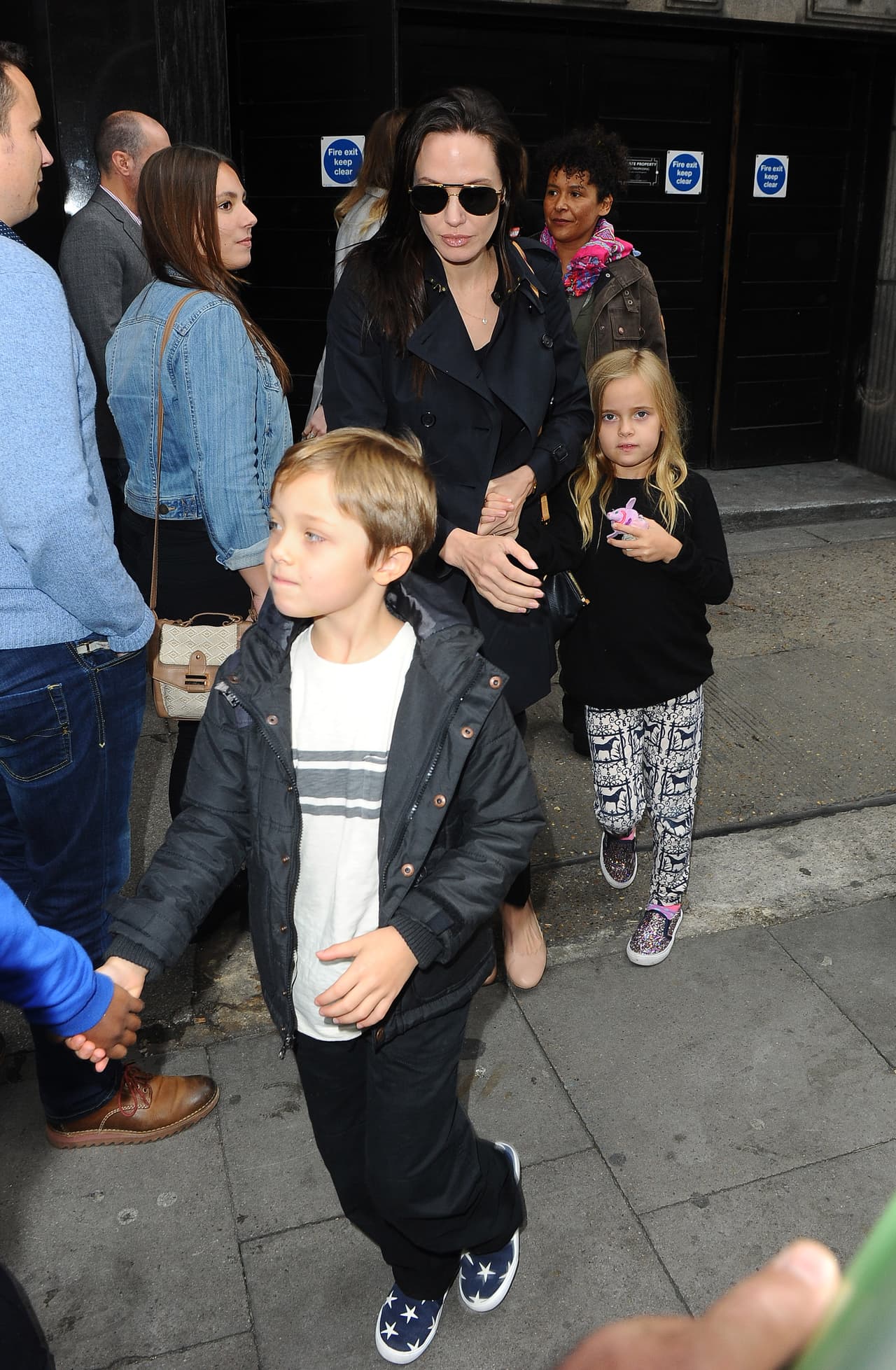 Pero varios notaron la presencia de la diva.