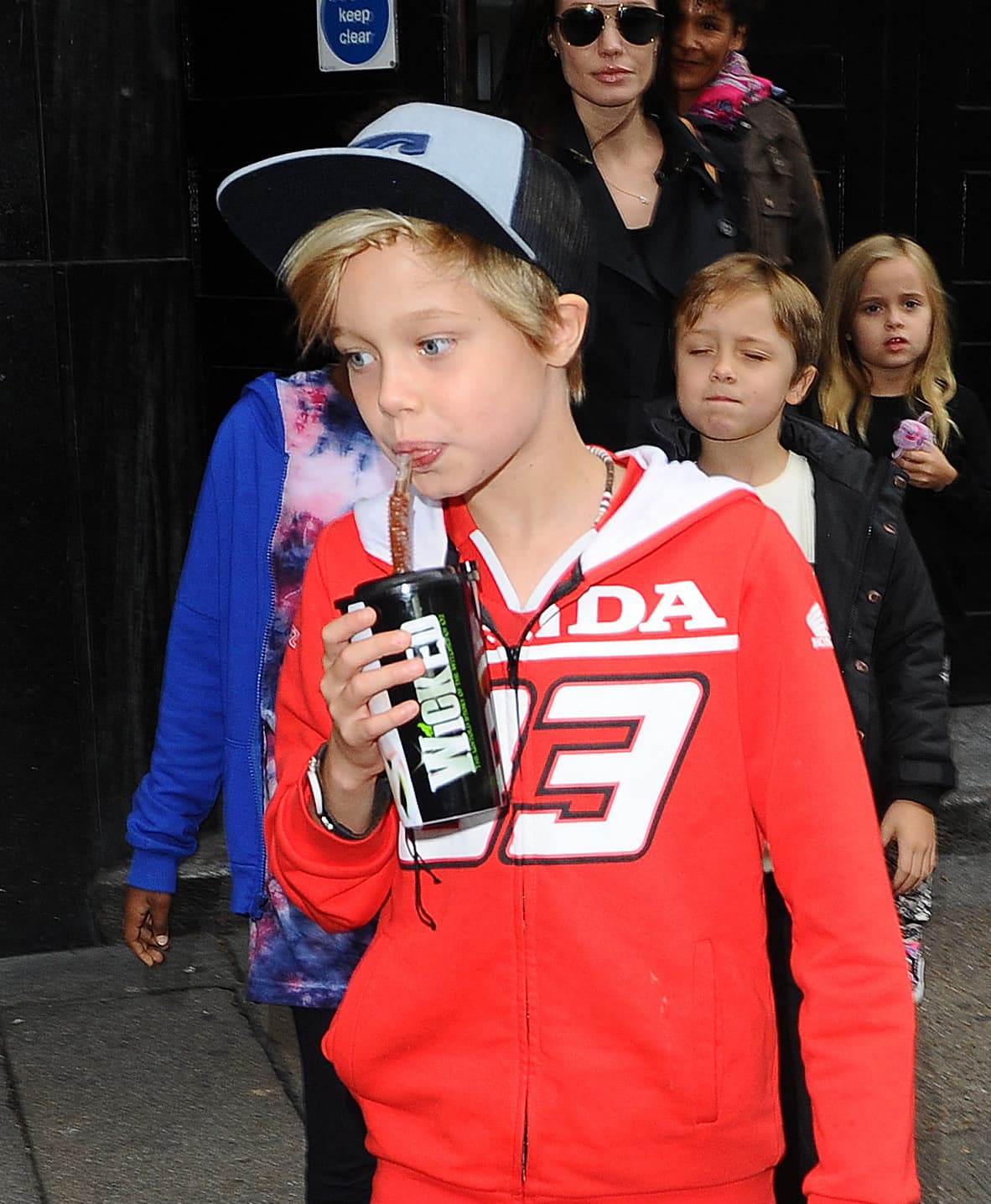 Aquí la pequeña Shiloh.