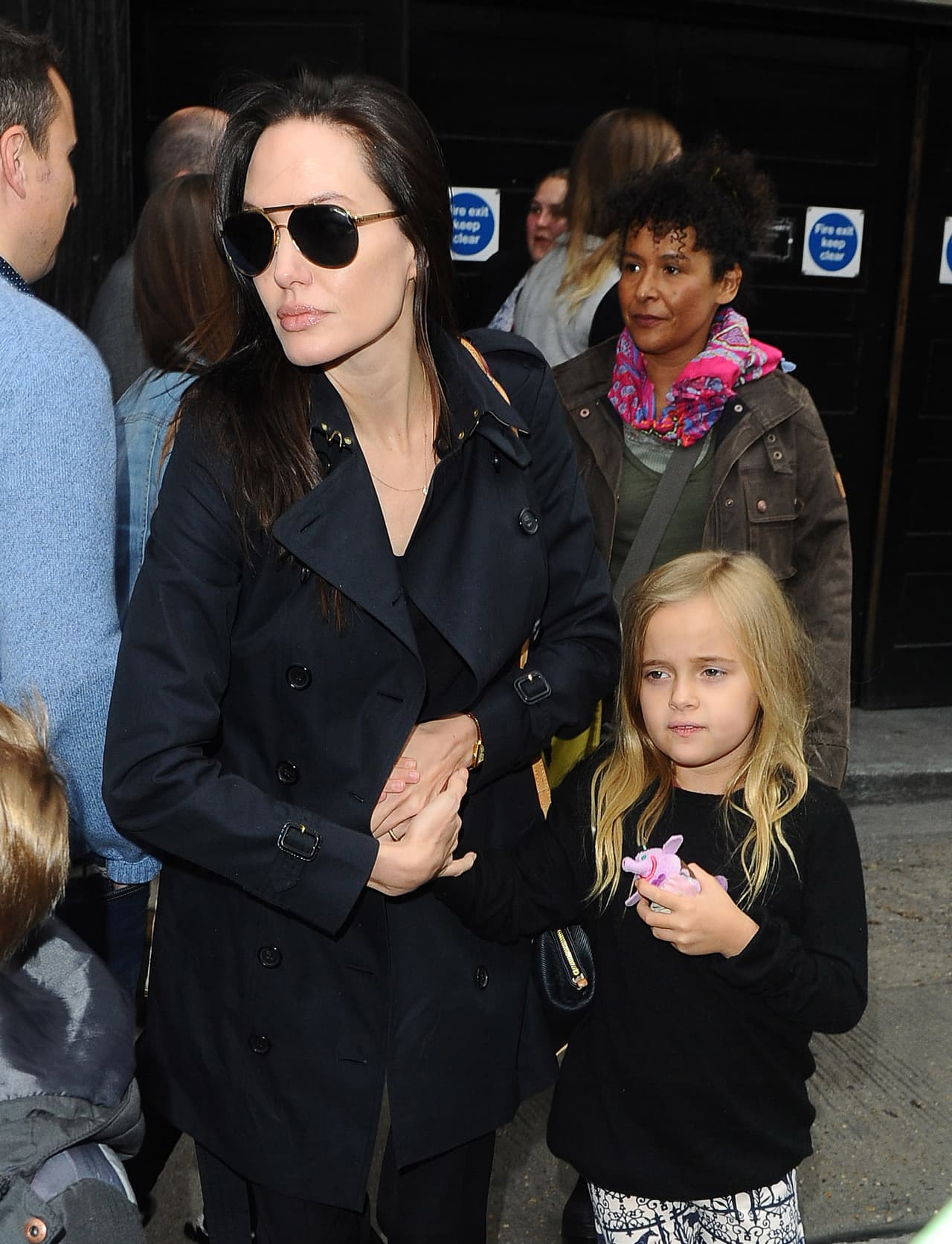 A Vivienne le aterraban los paparazzi.