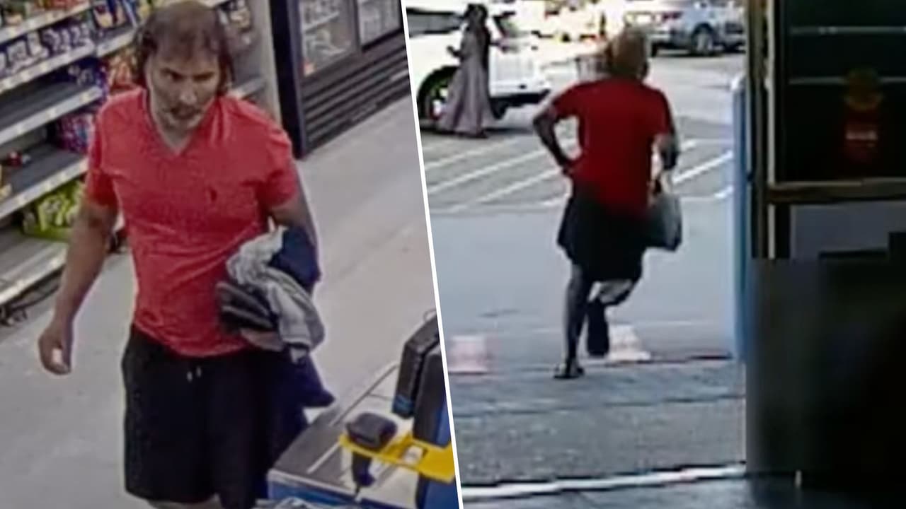 Roba ropa de un Walmart en Texas, empuja a una empleada de 75 años y se da a la fuga: Todo queda en video