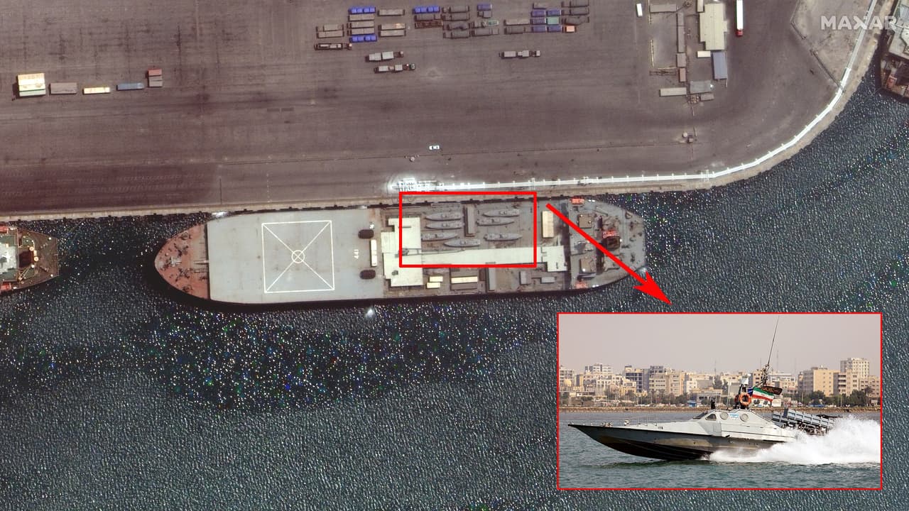 EEUU "vigila" 2 barcos de guerra iraníes que navegan hacia Venezuela