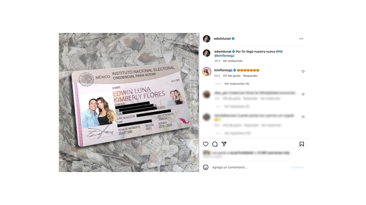 Edwin Luna y Kimberly Flores llevan su amor a otro nivel.