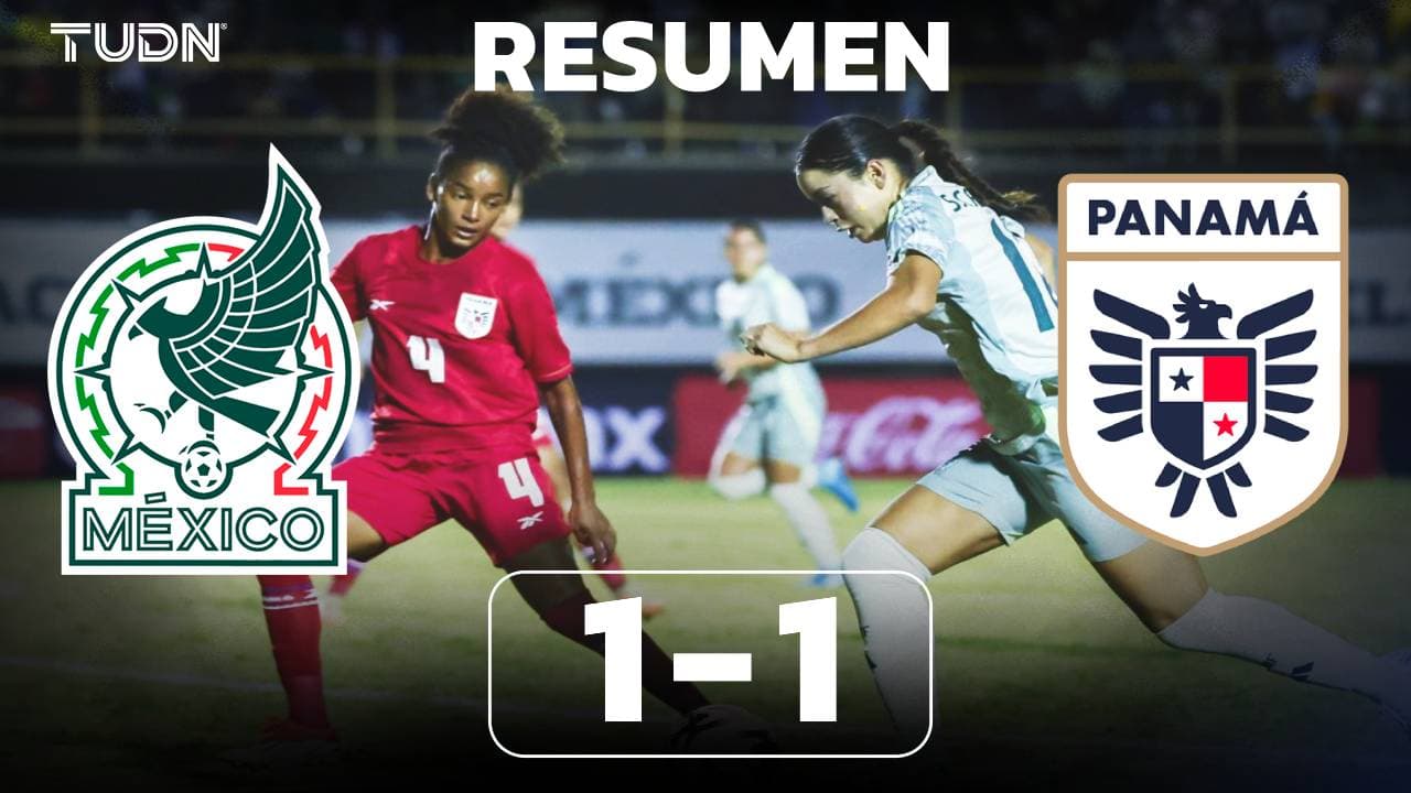 La Selección Mexicana Femenil es frenada por Panamá
