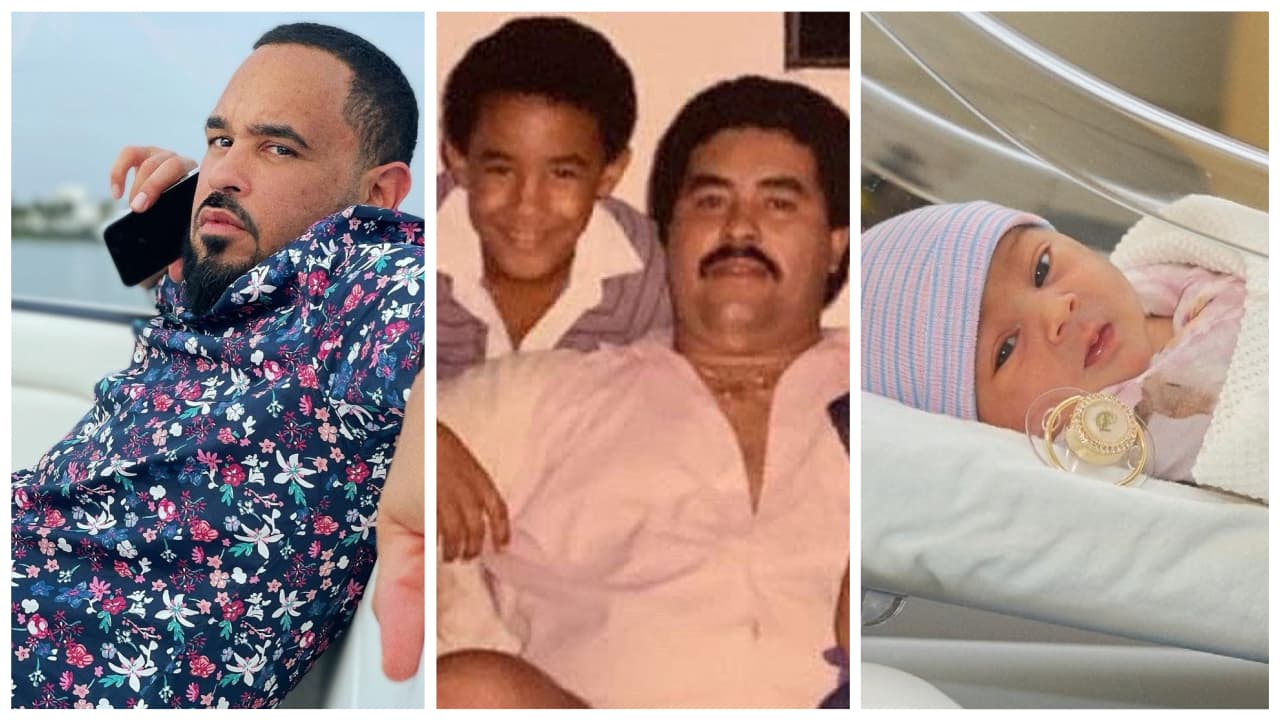 Raphy Pina conmemora el aniversario luctuoso de su padre y dice que "volvió a nacer" con su hija