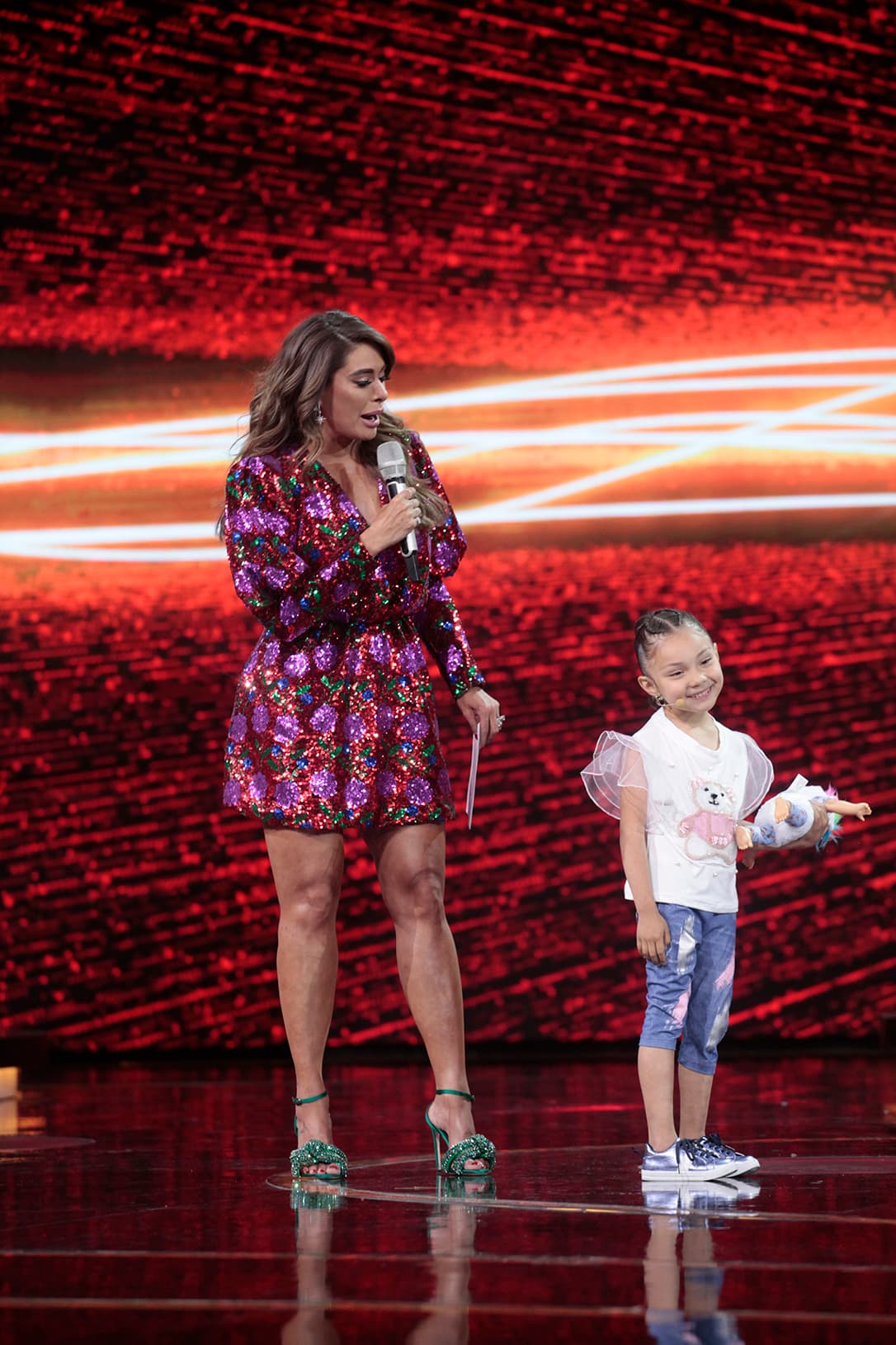 "Caíste en la tentación, pero fuiste sincera, Sarilú", fue el comentario de Galilea.